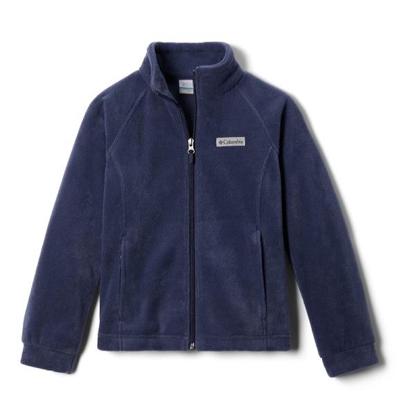 Columbia Benton Springs Fleece Jacket Blue For Girls NZ20839 New Zealand